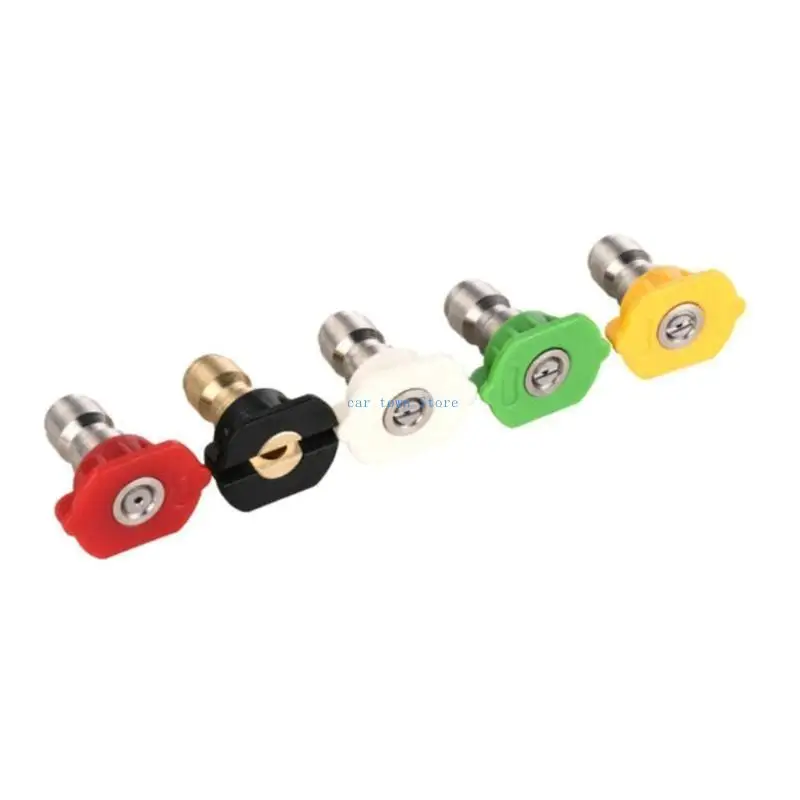 RXJE 5pcs/set Sprayer Nozzle Tip 1/4Inch Washer Tool Car Wash Metal Jet Lances Nozzle High Pressure Quick Connector Water Jet
RXJE 5pcs/set Sprayer Nozzle Tip 1/4Inch Washer Tool Car Wash Metal Jet Lances Nozzle High Pressure Quick Connector Water Jet