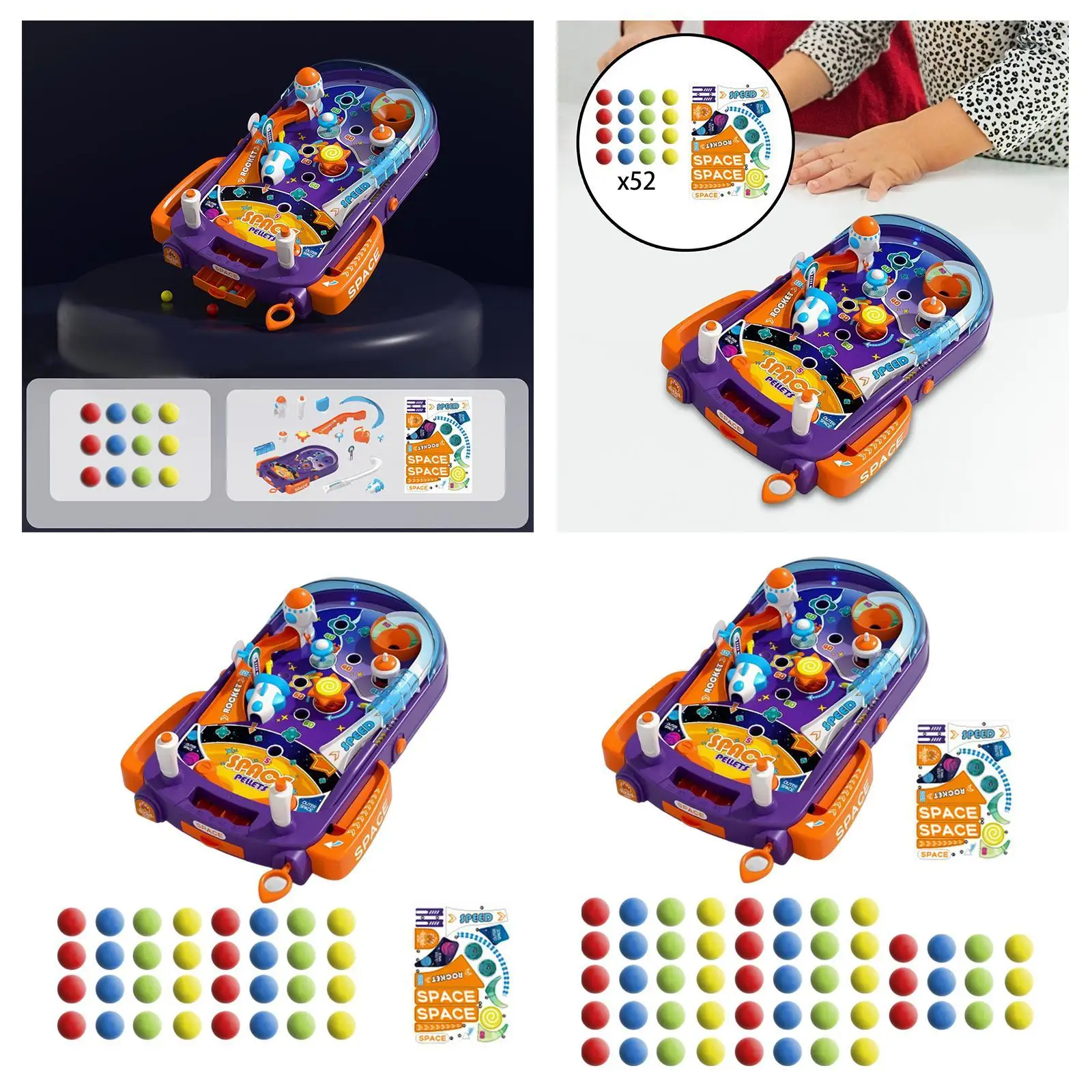 Children Pinball Machine Interactive Toy Interactive Game Practical Sturdy Party
Children Pinball Machine Interactive Toy Interactive Game Practical Sturdy Party