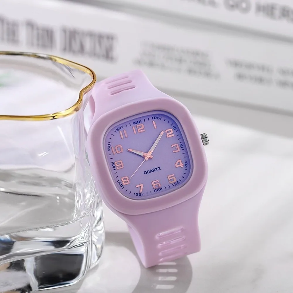 INS Silicone Strap Square Watch Square Casual Wrist Watch Quartz Watch Students
INS Silicone Strap Square Watch Square Casual Wrist Watch Quartz Watch Students
