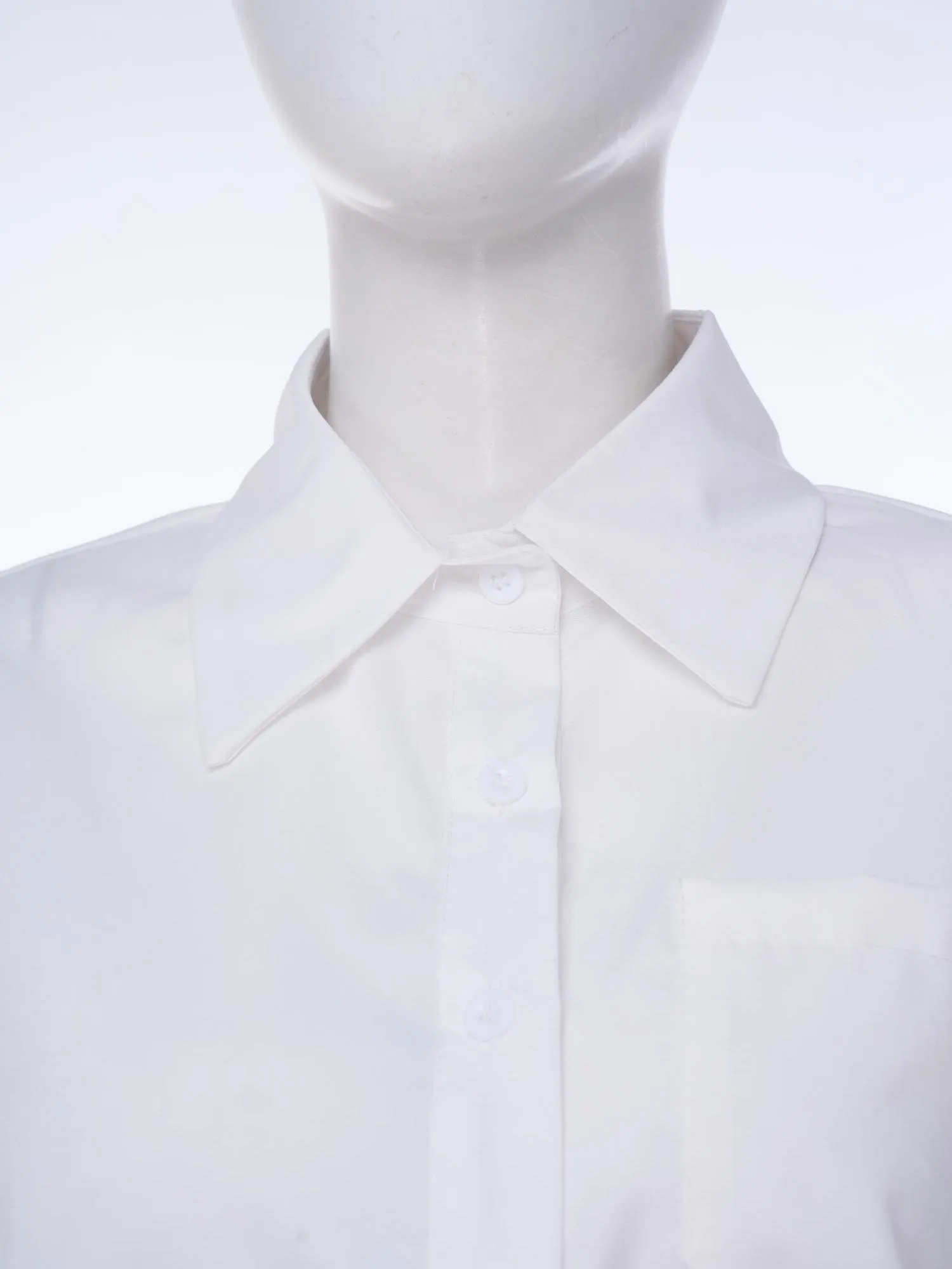 Women Cropped White Shirts Lapel Front Button Back Lace Up Design Blouse Office Work Vintage Long Sleeve Lady Elegant Crop Top
Women Cropped White Shirts Lapel Front Button Back Lace Up Design Blouse Office Work Vintage Long Sleeve Lady Elegant Crop Top