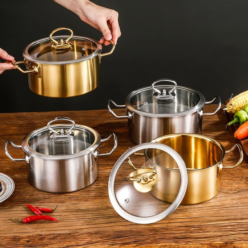 LTT Thickened Stainless Steel Amphora Small Hot Pot Commercial Gold Soup Pot One Person Small Hot Pot
LTT Thickened Stainless Steel Amphora Small Hot Pot Commercial Gold Soup Pot One Person Small Hot Pot