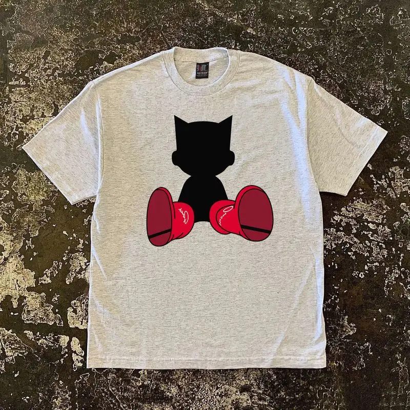 New Fashion Can American High Street Loose Cartoon High Quality Cotton Summer New Unisex Fashion Loose Breathable Top
New Fashion Can American High Street Loose Cartoon High Quality Cotton Summer New Unisex Fashion Loose Breathable Top