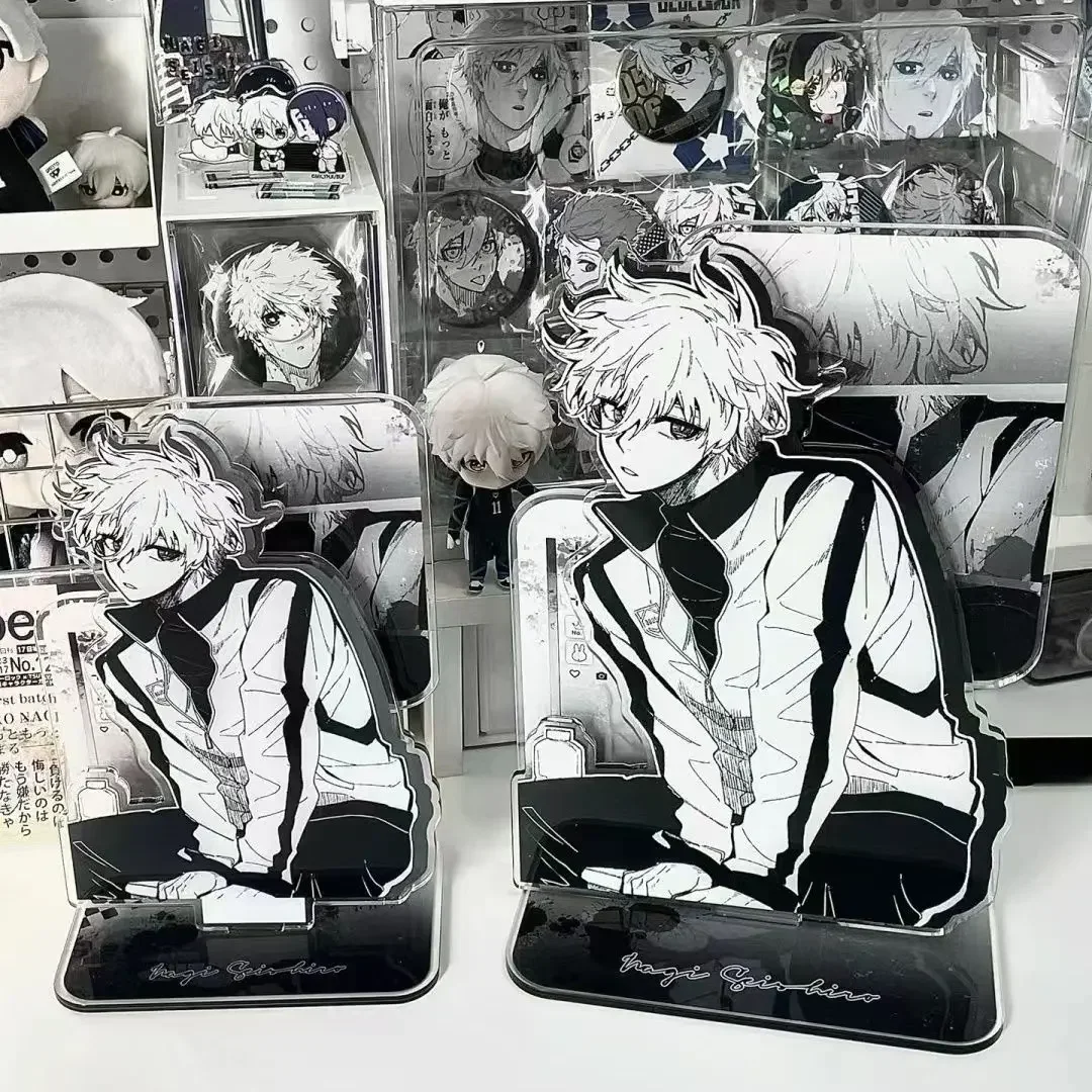 Anime Game BLUE LOCK Nagi Seishiro Cosplay Cartoon Acrylic Furniture Standing Sign Ornament Xmas Gift Desktop Decoration
Anime Game BLUE LOCK Nagi Seishiro Cosplay Cartoon Acrylic Furniture Standing Sign Ornament Xmas Gift Desktop Decoration