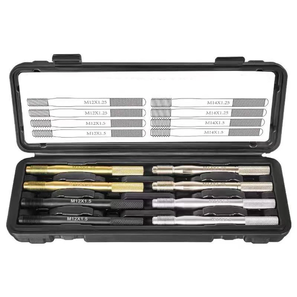 8 Piece Master Wheel Hanger Alignment Pin Set Wheel Stud Pilot Pins for Lug Bolt Vehicles M12x1.25 M12x1.5 M14x1.25 M14x1.5
8 Piece Master Wheel Hanger Alignment Pin Set Wheel Stud Pilot Pins for Lug Bolt Vehicles M12x1.25 M12x1.5 M14x1.25 M14x1.5