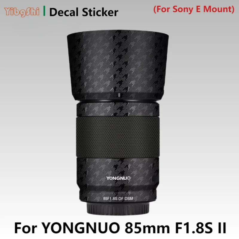 For YONGNUO 85mm F1.8S II DF DSM Decal Skin Vinyl Wrap Film Lens Protective Sticker YN85 YN85mm 1.8 F1.8 F/1.8 S 1.8S F/1.8S
For YONGNUO 85mm F1.8S II DF DSM Decal Skin Vinyl Wrap Film Lens Protective Sticker YN85 YN85mm 1.8 F1.8 F/1.8 S 1.8S F/1.8S