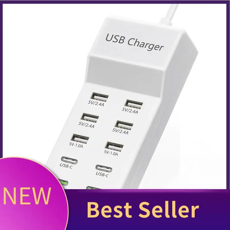 HFES 10 Port USB Charger Station USB Charger USB C Charger Block Charging Hub For Multiple Devices USB Power Strip
HFES 10 Port USB Charger Station USB Charger USB C Charger Block Charging Hub For Multiple Devices USB Power Strip