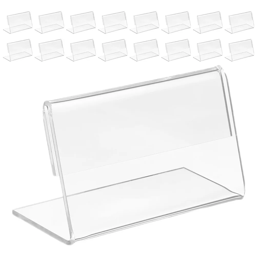 30pcs Acrylic Sign Holder L Shape Display Stand For Price Tags Advertising Banners Supermarket Store Restaurant Office
30pcs Acrylic Sign Holder L Shape Display Stand For Price Tags Advertising Banners Supermarket Store Restaurant Office