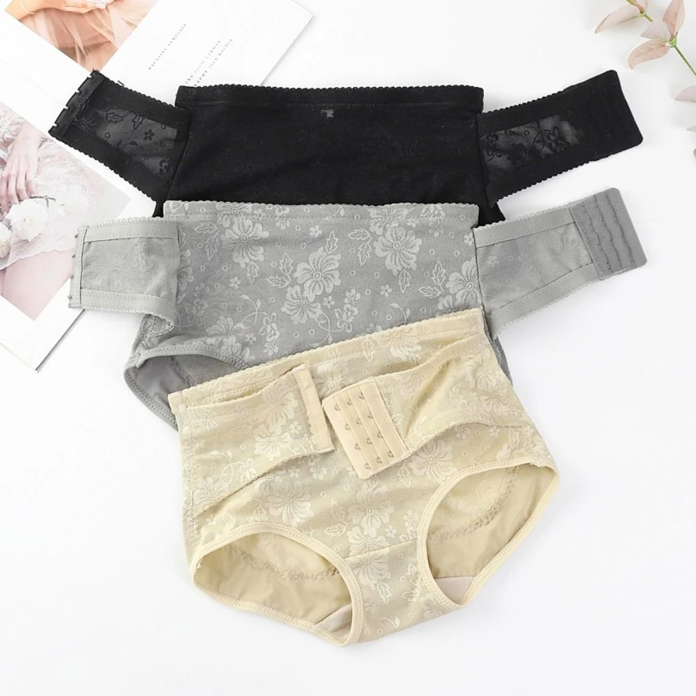 Elastic Lace Flower Postpartum Body Shapers Buckle Shapewear Butt Lifter Briefs Briefs Tummy Control Seamless Underwear Female
Elastic Lace Flower Postpartum Body Shapers Buckle Shapewear Butt Lifter Briefs Briefs Tummy Control Seamless Underwear Female