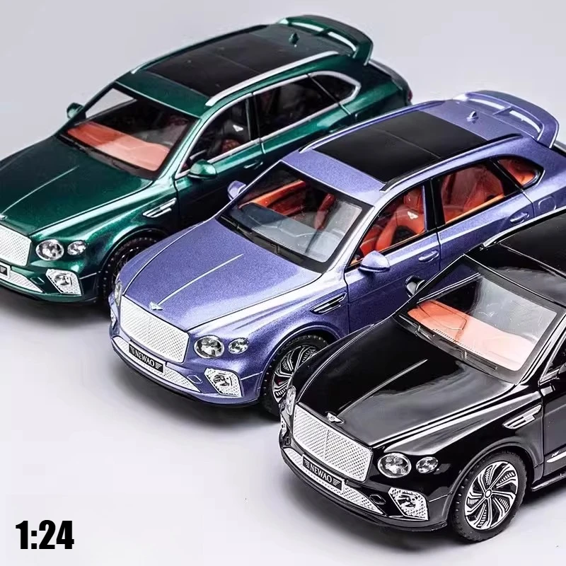 1:24 Bentayga SUV SUV Alloy Model Car Toy Diecasts Metal Casting Sound and Light Car Toys For Children Vehicle Gift
1:24 Bentayga SUV SUV Alloy Model Car Toy Diecasts Metal Casting Sound and Light Car Toys For Children Vehicle Gift