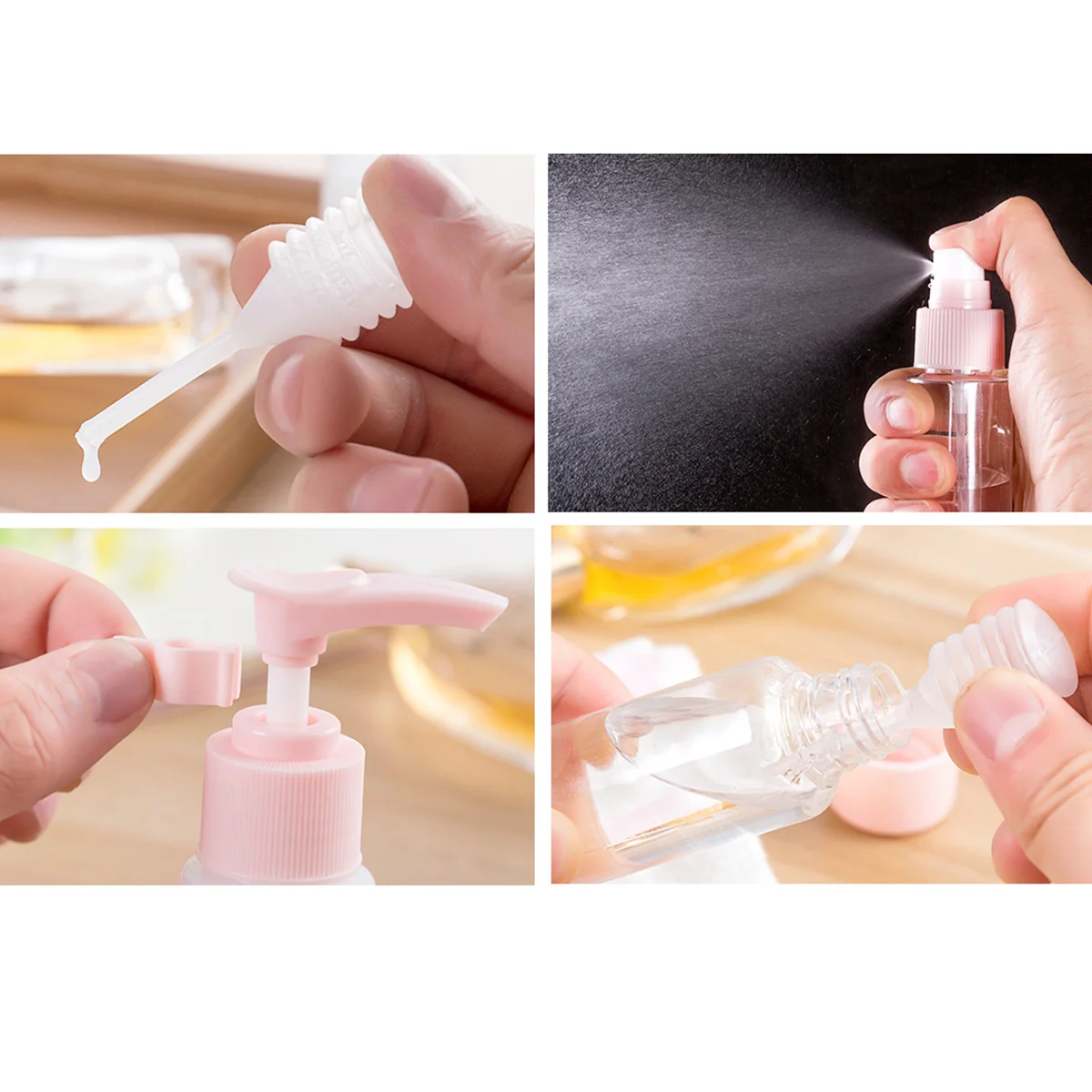 11pcs 1 Set Travel Bottles Refillable Empty Bottles Lightweight Durable Pet Material Shampoo Body Wash Lotion Sunscreen
11pcs 1 Set Travel Bottles Refillable Empty Bottles Lightweight Durable Pet Material Shampoo Body Wash Lotion Sunscreen