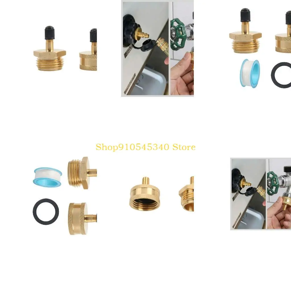 U2JA Brass Water Pipe Blow Out Plugs with 3 4 Inch GHT Thread Suitable for Winterizing & Drainage In Campers And Gardens
U2JA Brass Water Pipe Blow Out Plugs with 3 4 Inch GHT Thread Suitable for Winterizing & Drainage In Campers And Gardens