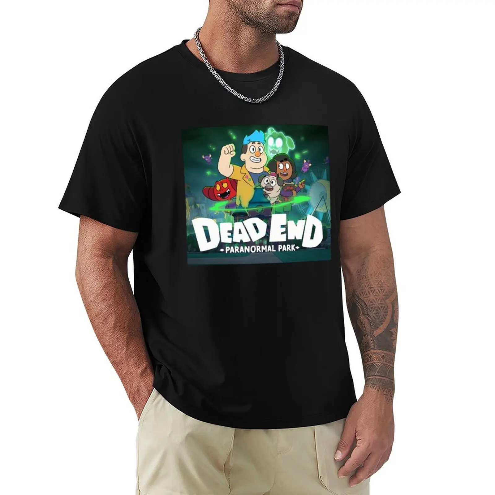 Dead End Paranormal Park Poster T-Shirt quick-drying funny meme t-shirts Luxury man tshirts for men
Dead End Paranormal Park Poster T-Shirt quick-drying funny meme t-shirts Luxury man tshirts for men