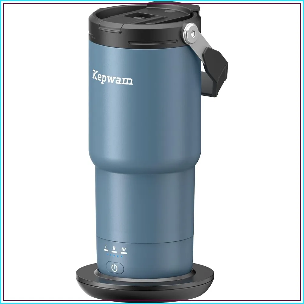 Self-Heating Travel Mug 20oz, App & Button Control, 1°F Precision, 10Hrs Heat, Fits Cup Holders
Self-Heating Travel Mug 20oz, App & Button Control, 1°F Precision, 10Hrs Heat, Fits Cup Holders