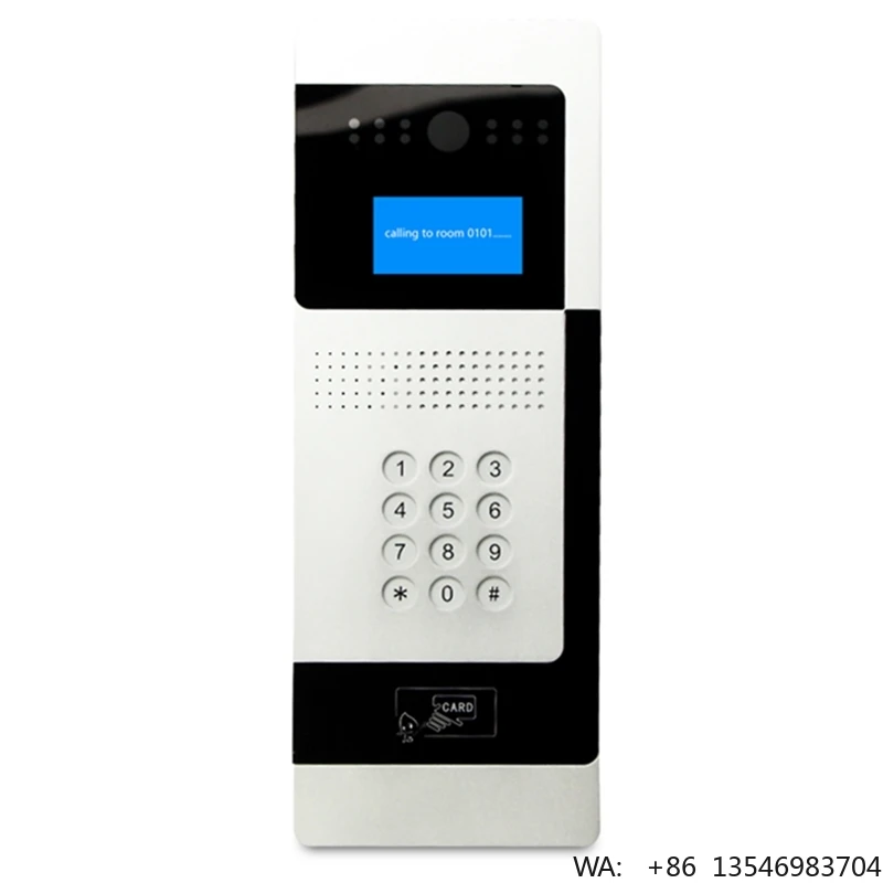 Smart WiFi Video Doorbell with Access Control & Security Camera WiFi Security Camera for Home Entry Building Control System
Smart WiFi Video Doorbell with Access Control & Security Camera WiFi Security Camera for Home Entry Building Control System