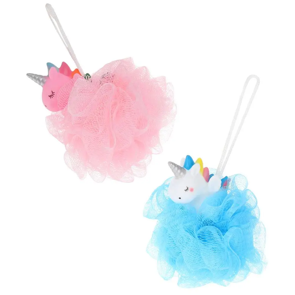 2 Pcs Unicorn Bath Ball Shower Gel Scrubber for Body Bathing Scrubbing The Bubble Foaming Balls Loofah Accessories
2 Pcs Unicorn Bath Ball Shower Gel Scrubber for Body Bathing Scrubbing The Bubble Foaming Balls Loofah Accessories