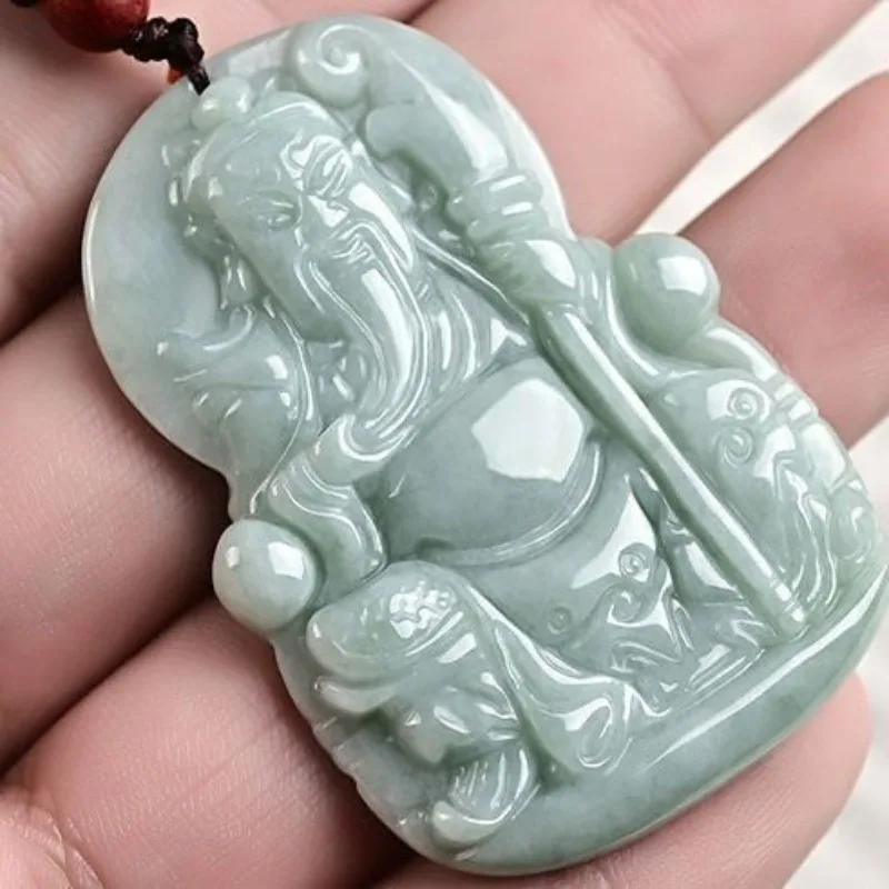 Jade Guan Gong Pendant Men's Martial Fortune Guan Gong Pendant
Jade Guan Gong Pendant Men's Martial Fortune Guan Gong Pendant