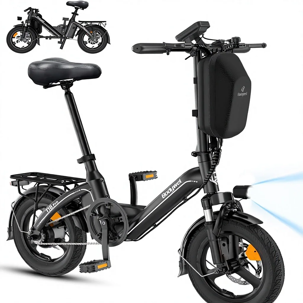 Electric Bike Foldable 14" Lightweight Adults/Boys 36V 10Ah Battery + Engine 250W 3 Speed LED Display
Electric Bike Foldable 14" Lightweight Adults/Boys 36V 10Ah Battery + Engine 250W 3 Speed LED Display