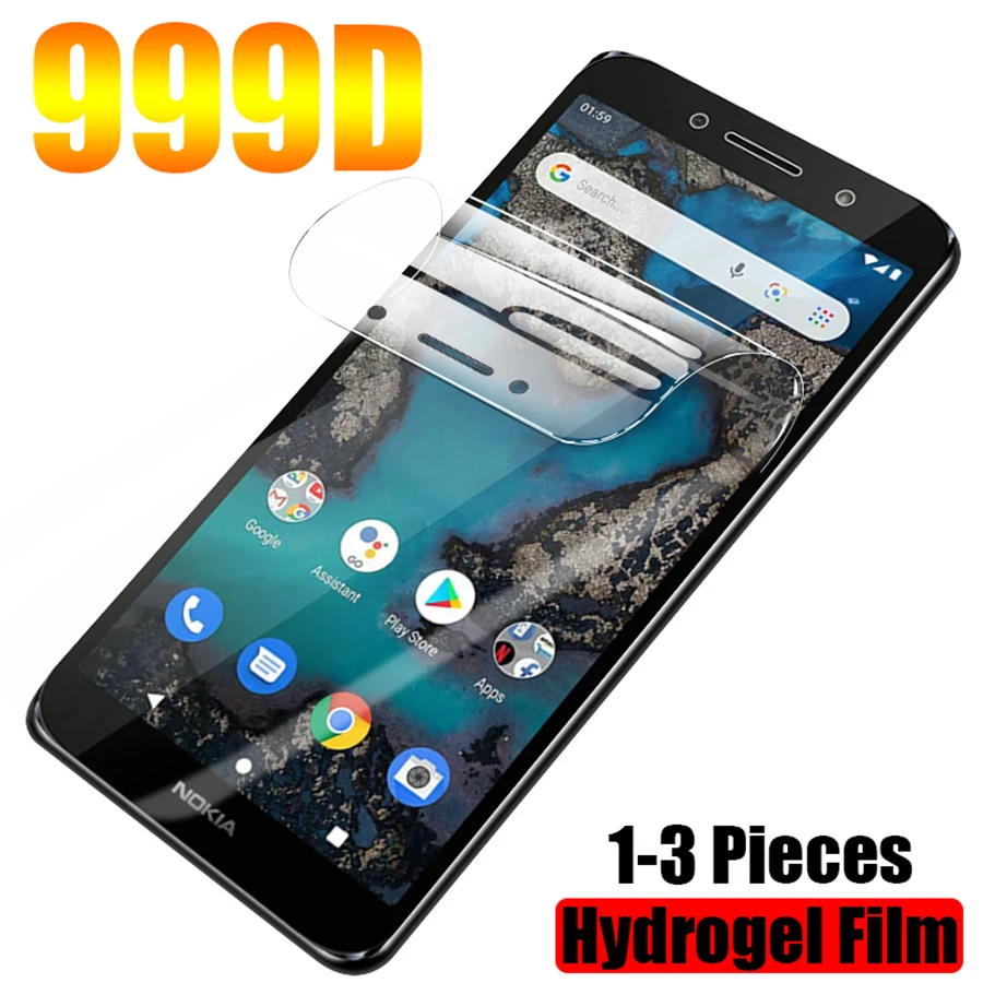 1-3pcs Hydrogel Film For Nokia G20 G10 C20 TPU Full Cover Screen Protector for Nokia 1.4 6.2 6.1 5.1 Plus 3.1 2.2 7.2 X6 4.2
1-3pcs Hydrogel Film For Nokia G20 G10 C20 TPU Full Cover Screen Protector for Nokia 1.4 6.2 6.1 5.1 Plus 3.1 2.2 7.2 X6 4.2