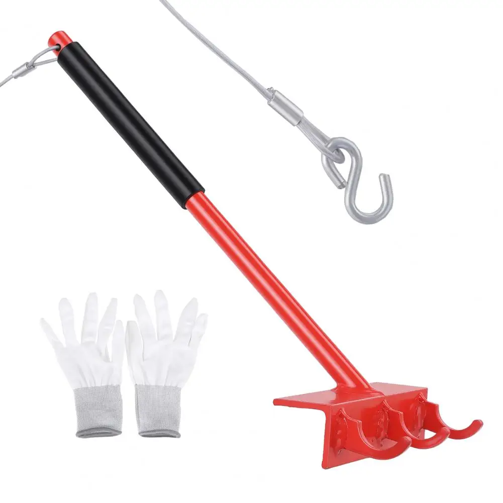 Chain Link Fence Tool Heavy Duty Steel Stretcher with Steel Cable Hook for One-Person Fence Installation Steel Cable Hook
Chain Link Fence Tool Heavy Duty Steel Stretcher with Steel Cable Hook for One-Person Fence Installation Steel Cable Hook