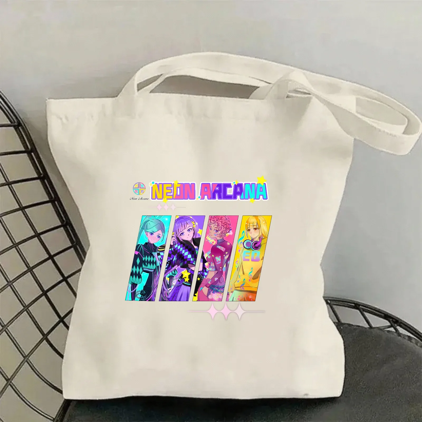 Original Design Canvas Bags NEON ARCANA Shoulder Bag Big Women Handbags Shopping Tote Casual Woman Grocery Customizable Fabric
Original Design Canvas Bags NEON ARCANA Shoulder Bag Big Women Handbags Shopping Tote Casual Woman Grocery Customizable Fabric