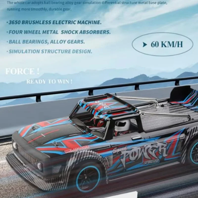 1/10 2.4g Rtr 4wd 60km/H Brushless 104072 Rc Car Drift On-Road Metal Chassis Led Light Vehicles Model Off-Road Climbing Rc Toy
1/10 2.4g Rtr 4wd 60km/H Brushless 104072 Rc Car Drift On-Road Metal Chassis Led Light Vehicles Model Off-Road Climbing Rc Toy