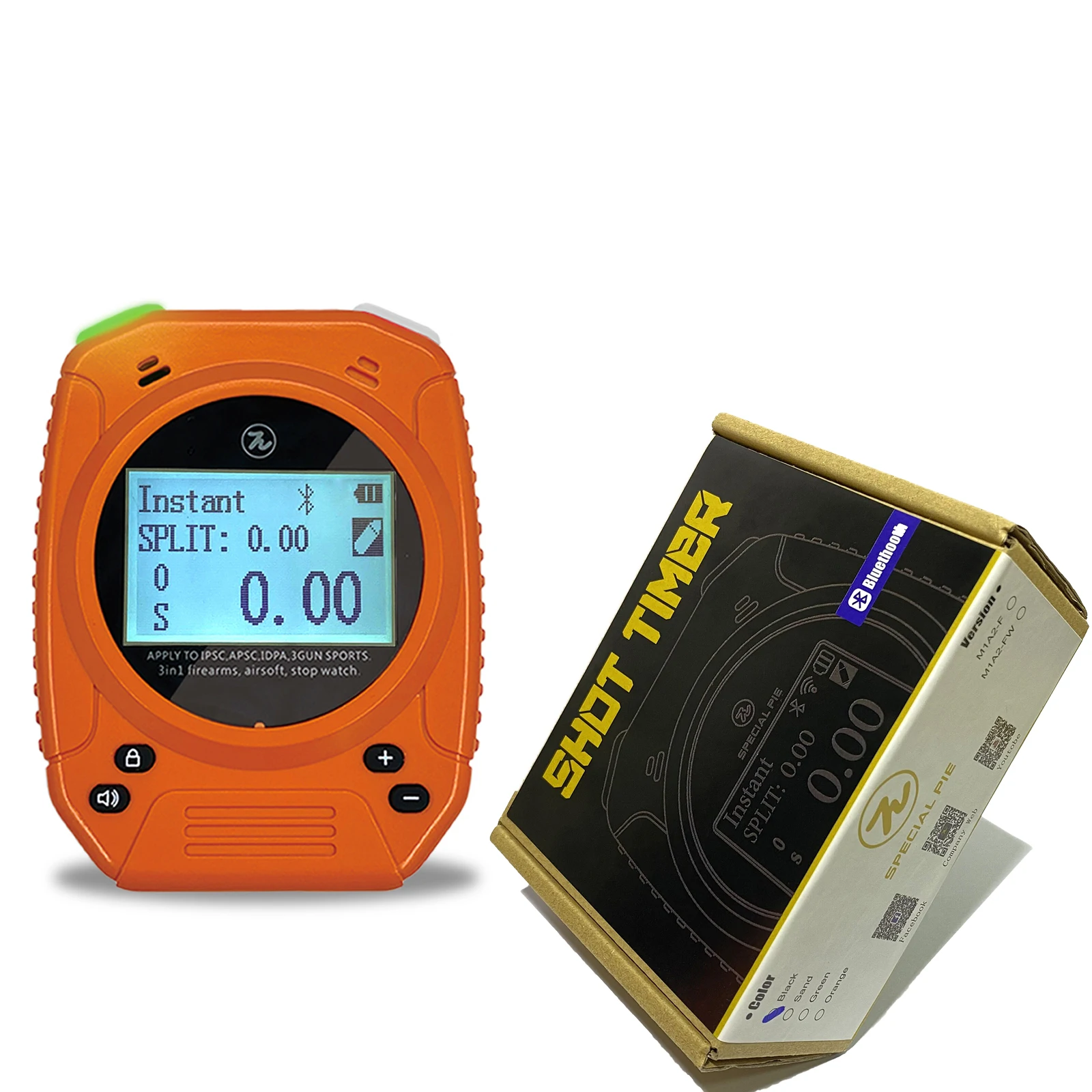 M1A2-F IPSC Shot timer for competitive shooter outdoor range shooting practice professional competition
M1A2-F IPSC Shot timer for competitive shooter outdoor range shooting practice professional competition