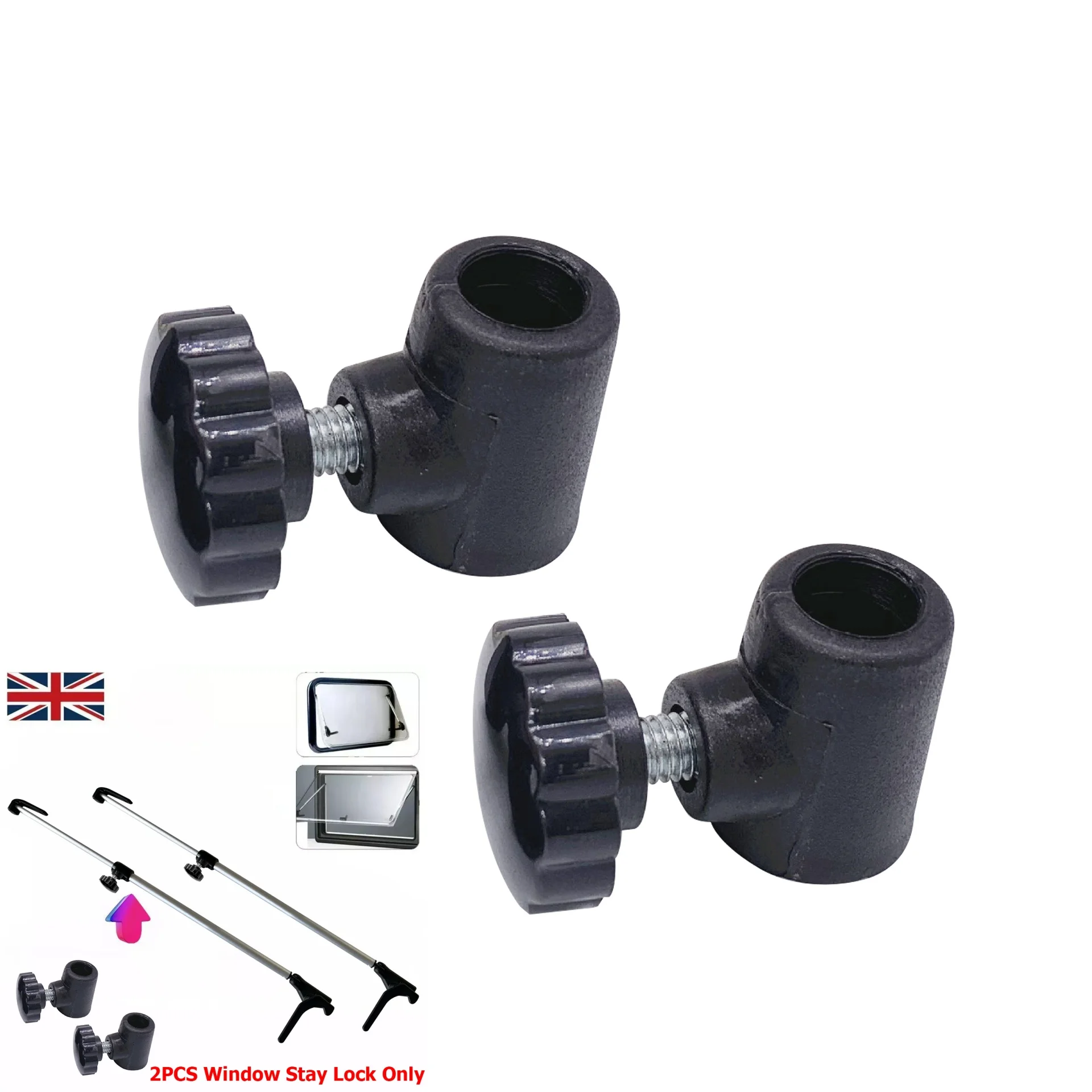 2PCS Caravan Polyplastic Window Stay Lock Repair Tools Replacement Kits Knob Black Simple Camper Motorhome Car Accessories
2PCS Caravan Polyplastic Window Stay Lock Repair Tools Replacement Kits Knob Black Simple Camper Motorhome Car Accessories