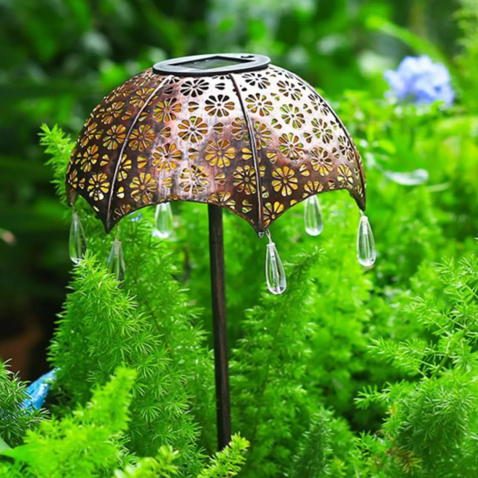 Solar Umbrella Stake Light Easy to Install Hollow Projection Lamp Umbrella Garden Light for Pathway, Courtyard
Solar Umbrella Stake Light Easy to Install Hollow Projection Lamp Umbrella Garden Light for Pathway, Courtyard