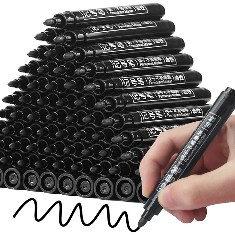 8 Pcs Waterproof Oil-based Marker Pen Markers Black Blue Red Ink for Glass Metal Stationery Art Drawing Office School Supplies
8 Pcs Waterproof Oil-based Marker Pen Markers Black Blue Red Ink for Glass Metal Stationery Art Drawing Office School Supplies