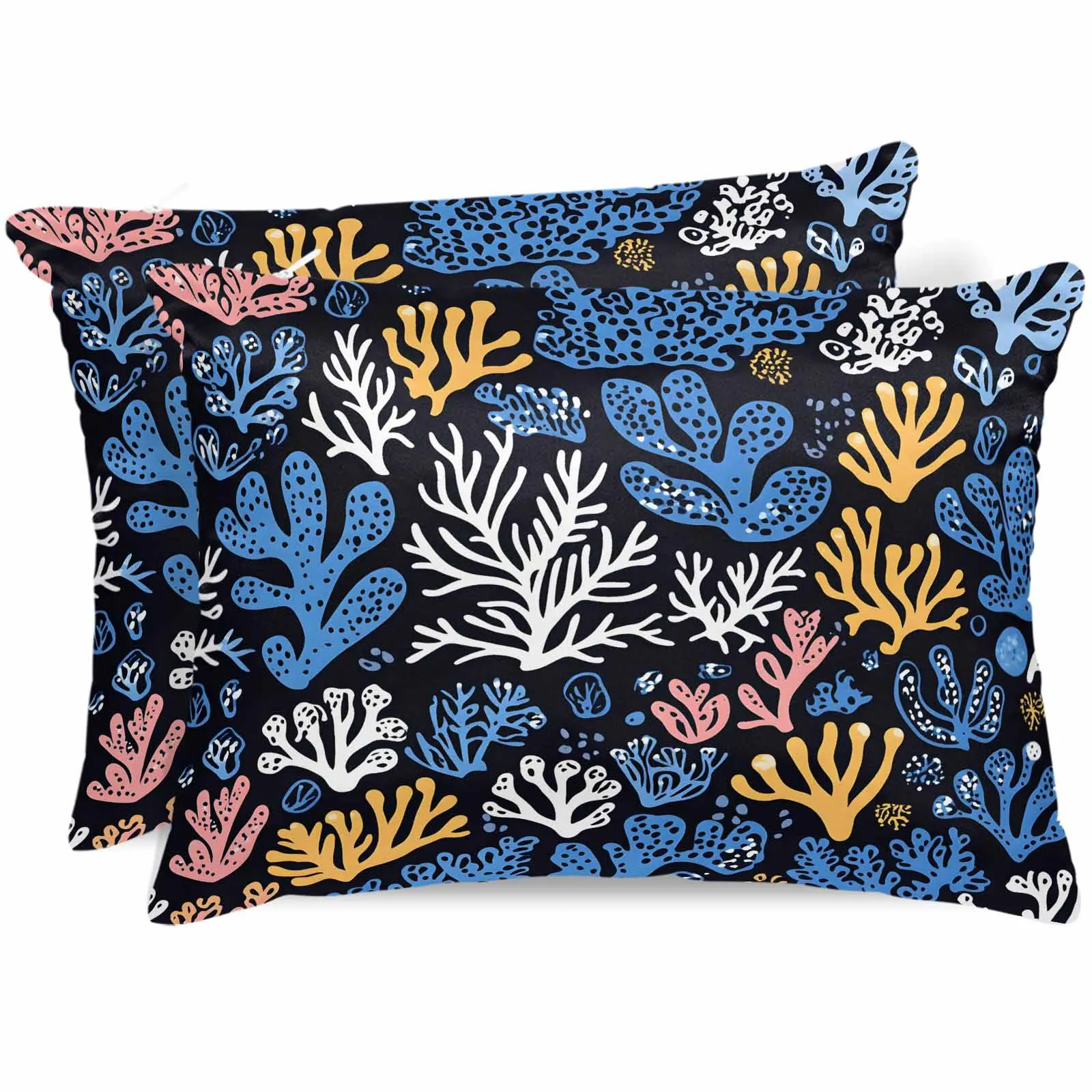 Black Vintage Coral Bed Satin Pillowcase 2pcs Sofa Pillow Cover Case Bedroom Satin Cushion Covers Home Decor
Black Vintage Coral Bed Satin Pillowcase 2pcs Sofa Pillow Cover Case Bedroom Satin Cushion Covers Home Decor
