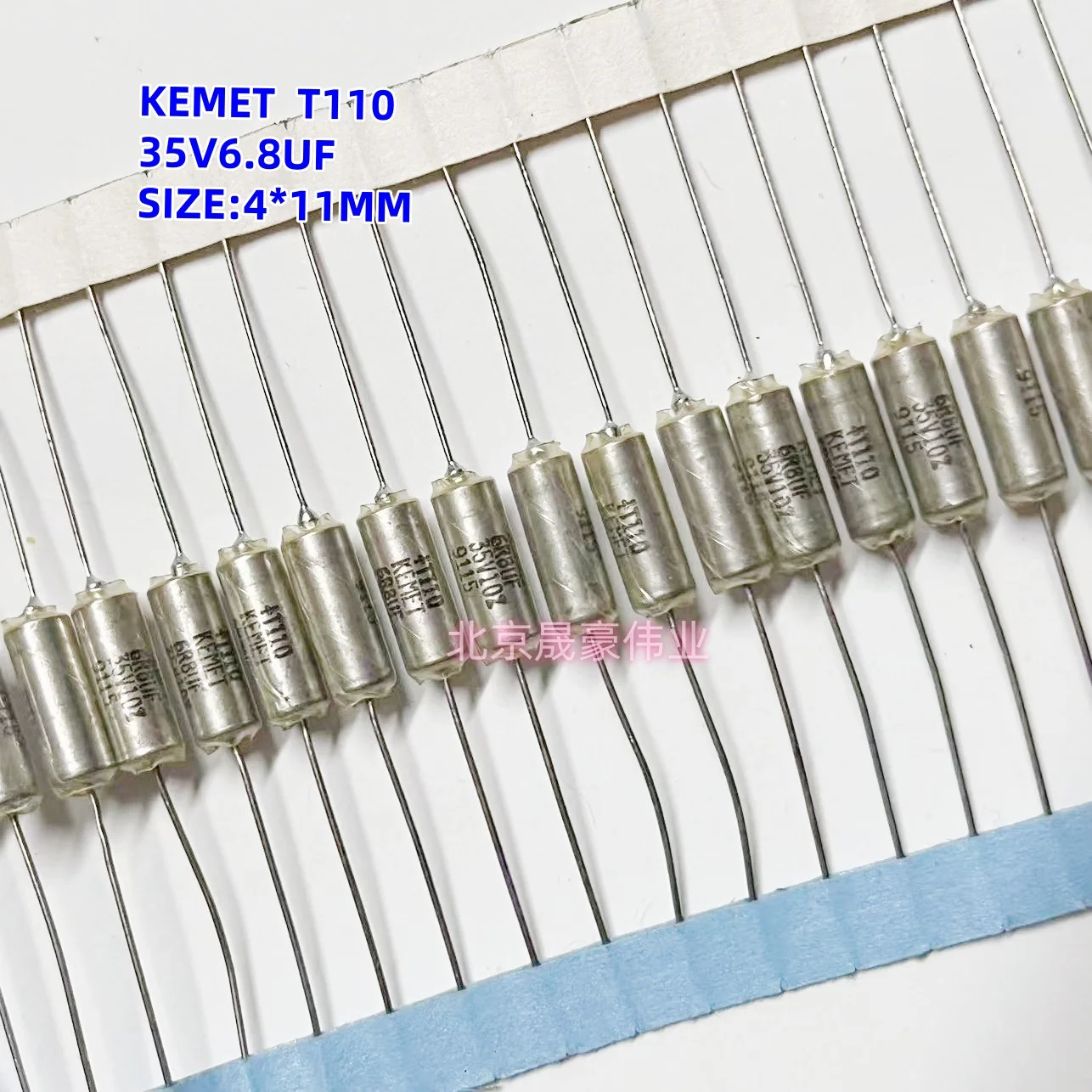 5 шт. 35 В 6,8 мкФ 6R8 мкФ T110B685K035AS металлический корпус осевой танталовый электролитический конденсатор 6,8 мкФ/35 В
5 шт. 35 В 6,8 мкФ 6R8 мкФ T110B685K035AS металлический корпус осевой танталовый электролитический конденсатор 6,8 мкФ/35 В