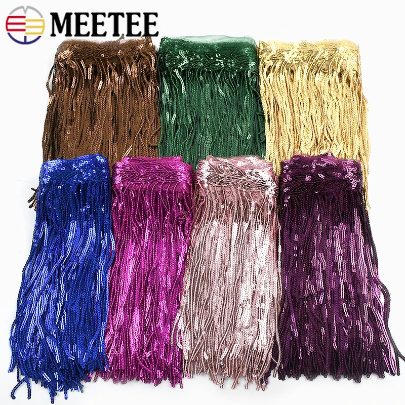10Yards Sparkly Sequin Tassel Fringe Trim for Latin Dance Dress Sewing Lace Ribbons DIY Costume Curtain Craft Accessories
10Yards Sparkly Sequin Tassel Fringe Trim for Latin Dance Dress Sewing Lace Ribbons DIY Costume Curtain Craft Accessories