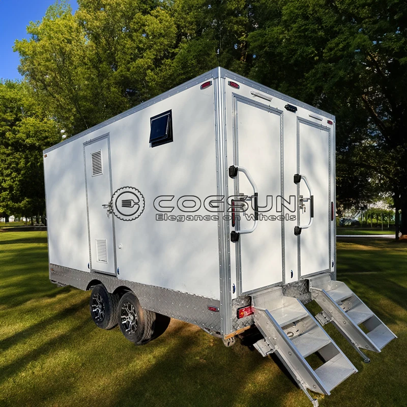 Best-Selling Mobile Restroom Trailer Luxury Public Toilet Solution for Outdoor Festivals and Carnivals
Best-Selling Mobile Restroom Trailer Luxury Public Toilet Solution for Outdoor Festivals and Carnivals