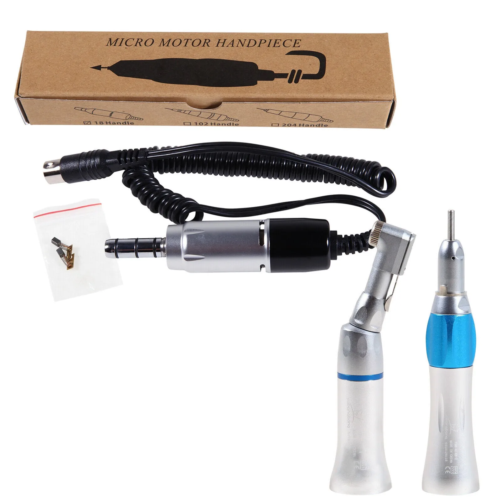 Dental Electric Motor Marathon Low Speed Contra Angle Straight Handpiece Fit Micro motor
Dental Electric Motor Marathon Low Speed Contra Angle Straight Handpiece Fit Micro motor
