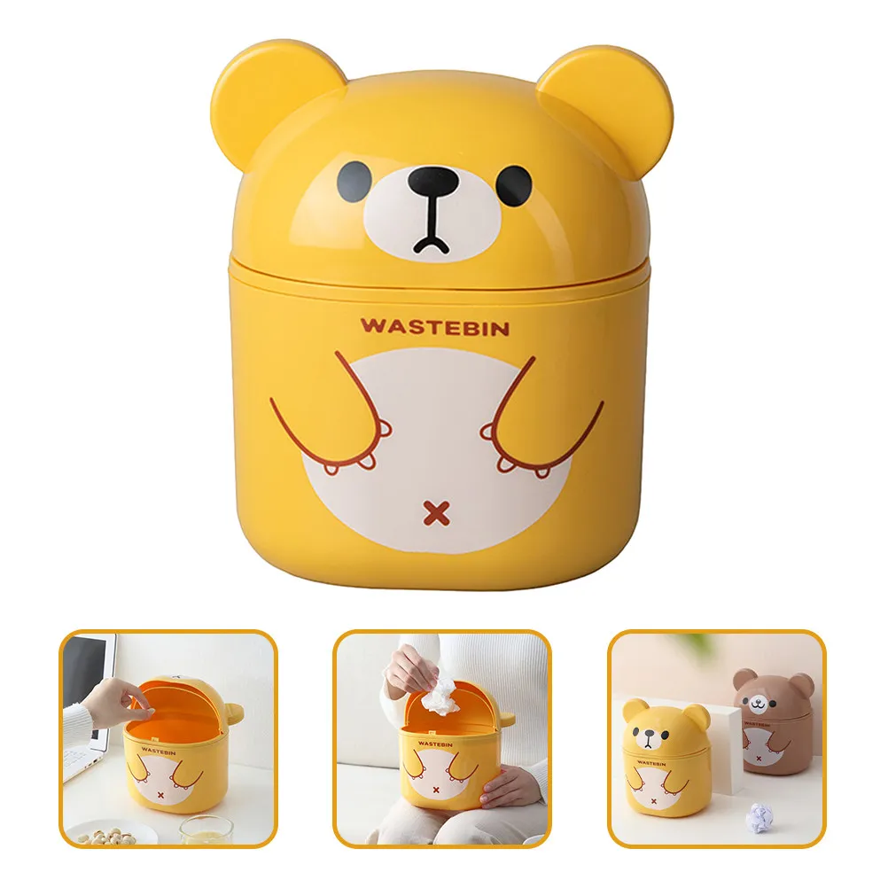 Compact Desktop Trash Can with Flip Lid PP Plastic Small Waste Basket for Office Dorm Living Room Countertop Mini Garbage Can
Compact Desktop Trash Can with Flip Lid PP Plastic Small Waste Basket for Office Dorm Living Room Countertop Mini Garbage Can