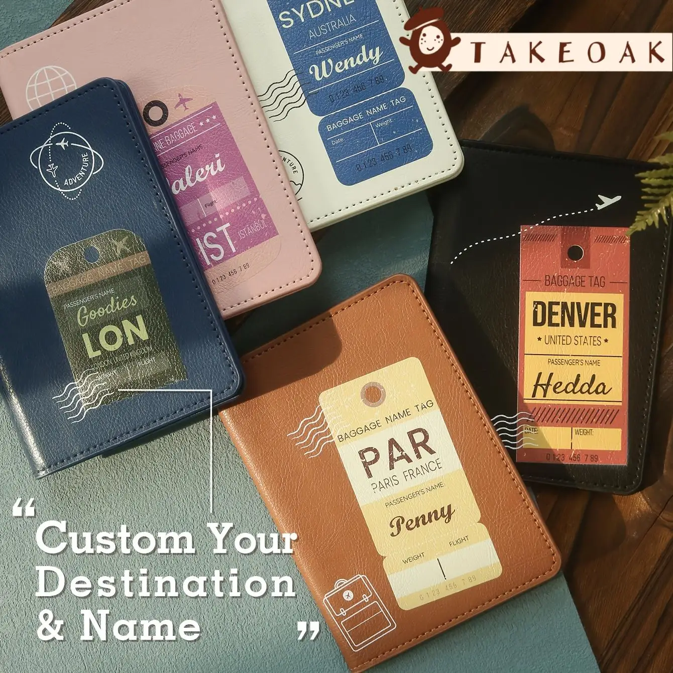 Customized Name & Destination Passport Cover Personalized Retro Passport Holder Unique Document Card Holder Custom Gift
Customized Name & Destination Passport Cover Personalized Retro Passport Holder Unique Document Card Holder Custom Gift