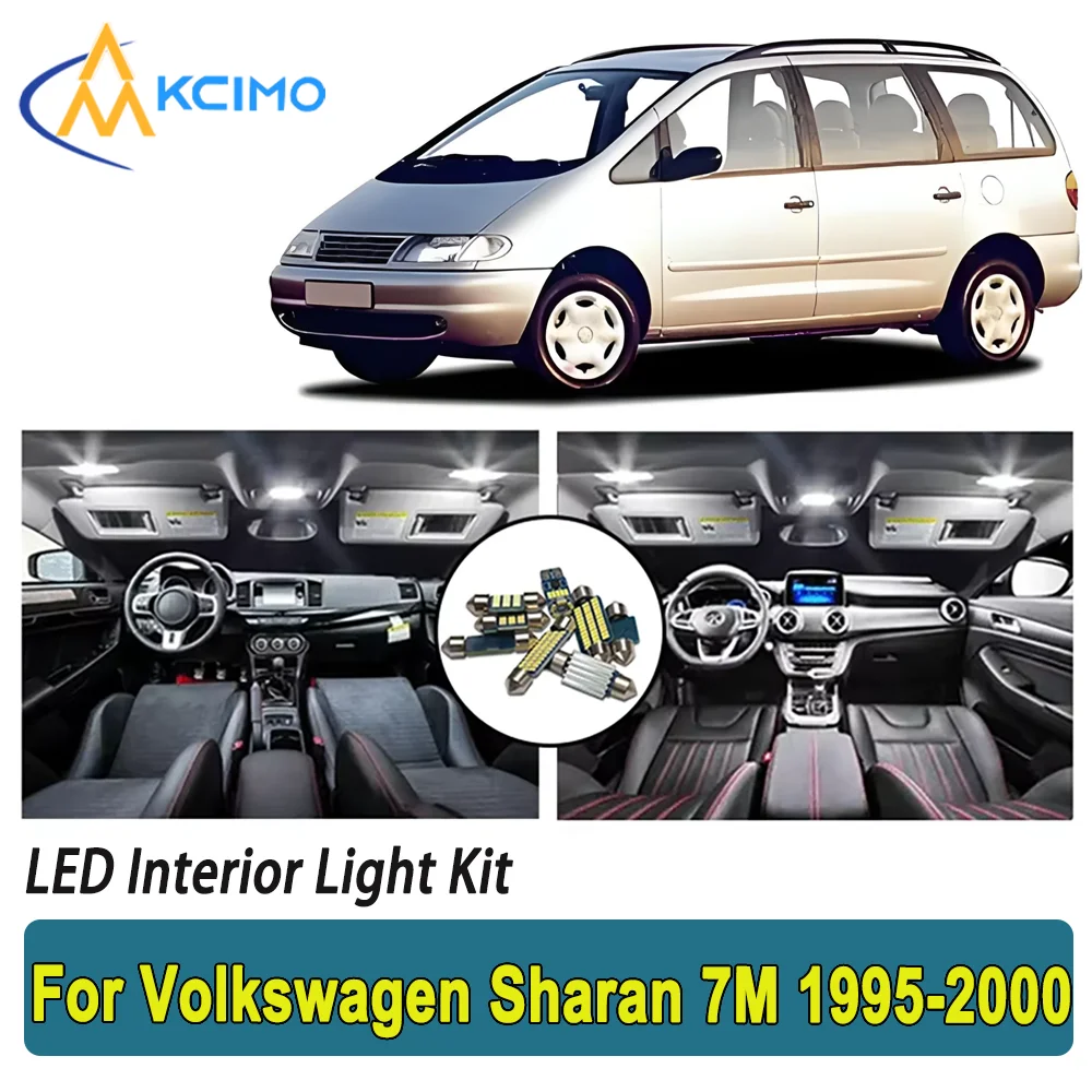 New Light Bulb For Volkswagen Sharan 7M (1995-2000) Premium Bright LED Interior Dome Map Trunk Light Kit Car Led Lamps Car LED
New Light Bulb For Volkswagen Sharan 7M (1995-2000) Premium Bright LED Interior Dome Map Trunk Light Kit Car Led Lamps Car LED