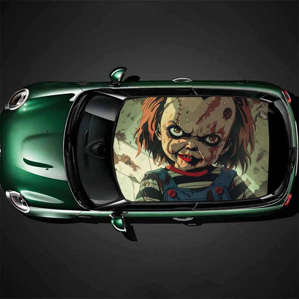 Red Lips Injured Chucky Print Car Roof Sticker Wrap Racing SUV Auto Accessories Packaging PVC Car Hood Graphic Decal Decoration
Red Lips Injured Chucky Print Car Roof Sticker Wrap Racing SUV Auto Accessories Packaging PVC Car Hood Graphic Decal Decoration