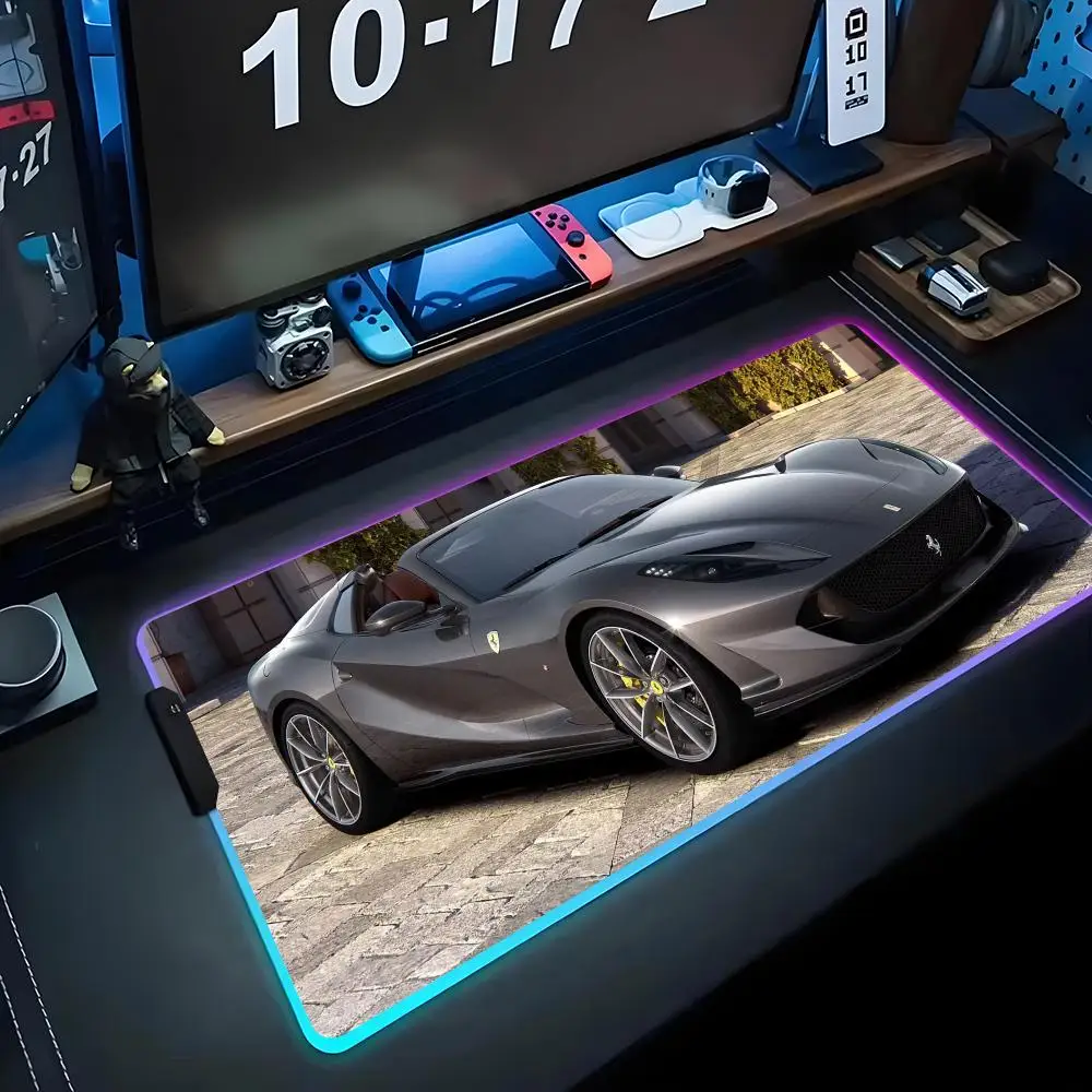 Car F car Mouse Pad RGB Gaming Mousepad Big LED Pad PC Desk Mat Luminous Mouse Pad Large Keyboard Mats Table Rug With
Car F car Mouse Pad RGB Gaming Mousepad Big LED Pad PC Desk Mat Luminous Mouse Pad Large Keyboard Mats Table Rug With