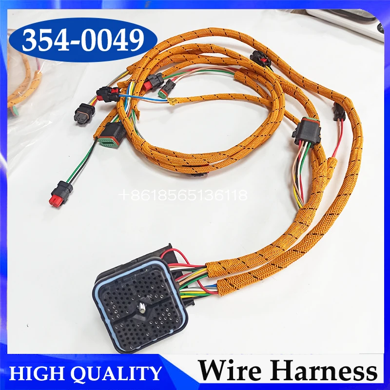 354-0049 3540049 Wire Harness for Engine C15 Excavator 365C 385C Engine Wiring Harness
354-0049 3540049 Wire Harness for Engine C15 Excavator 365C 385C Engine Wiring Harness
