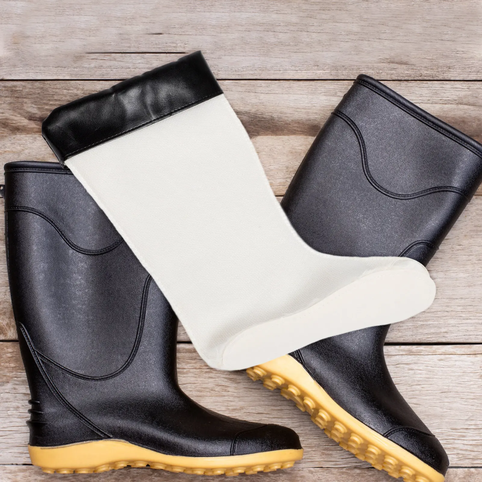 1Pair Warm Winter Rain Boot Liners High Shaft Detachable Thermal Boot Socks for Men Women Cold Wet Weather Outdoor Farm Use
1Pair Warm Winter Rain Boot Liners High Shaft Detachable Thermal Boot Socks for Men Women Cold Wet Weather Outdoor Farm Use