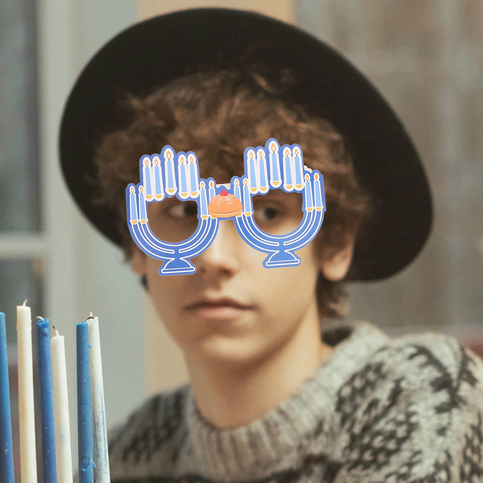 8 Pcs Hanukkah Eyeglasses Paper Photo Props Bright Clear Patterns Non Fade Festive Party Decorations Chanukah Accessories Light
8 Pcs Hanukkah Eyeglasses Paper Photo Props Bright Clear Patterns Non Fade Festive Party Decorations Chanukah Accessories Light