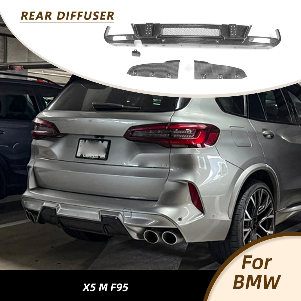 Car Rear Diffuser Racing Body Kits for BMW F95 X5 M X5M 2020-2025 Car Rear Bumper Lip Diffuser Auto Tuning Parts Carbon Fiber
Car Rear Diffuser Racing Body Kits for BMW F95 X5 M X5M 2020-2025 Car Rear Bumper Lip Diffuser Auto Tuning Parts Carbon Fiber