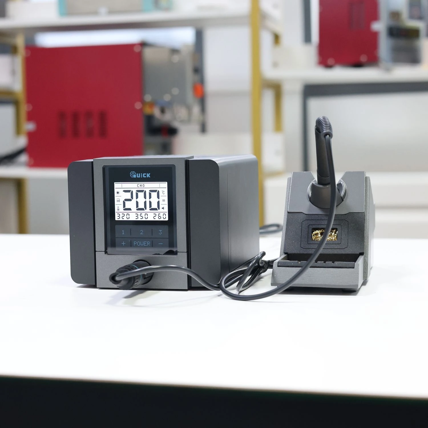 QUICK TS1200A 120W Soldering Station Kit with Multiple Replaceable Tips and Comfortable Grip Handle for Professional Technicians
QUICK TS1200A 120W Soldering Station Kit with Multiple Replaceable Tips and Comfortable Grip Handle for Professional Technicians