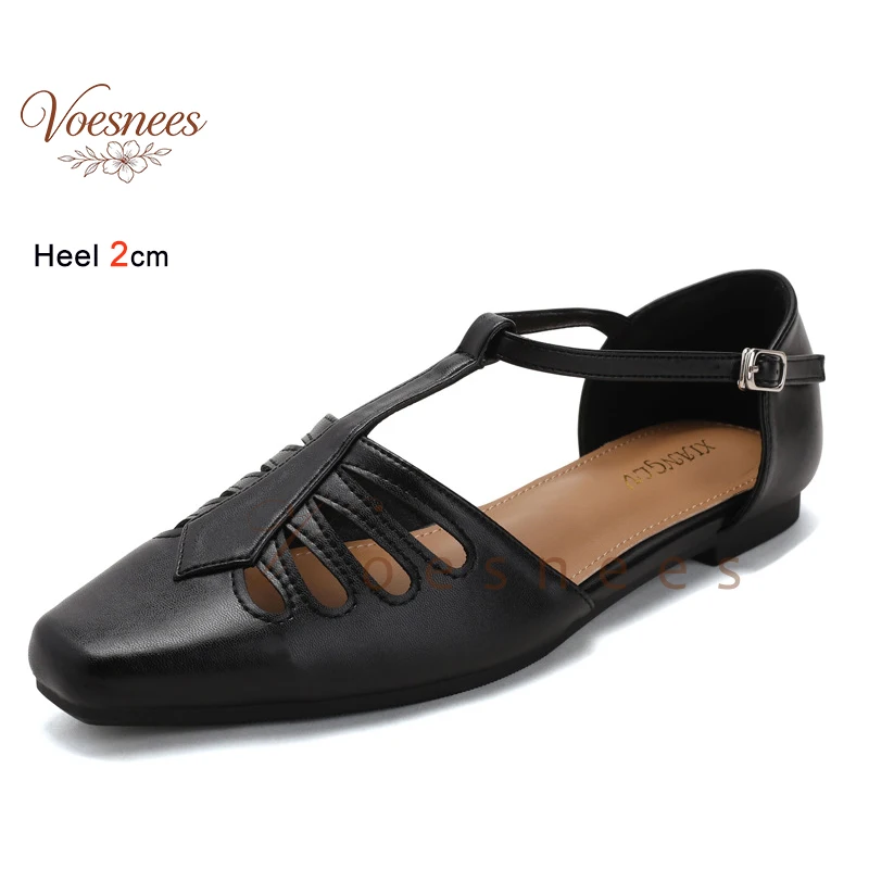 Summer Women Retro Square Toe T-Strap Flat Sandals Hollow Cut Out Ankle Buckle Roman Shoes Casual Daily Walking Black Sandalias
Summer Women Retro Square Toe T-Strap Flat Sandals Hollow Cut Out Ankle Buckle Roman Shoes Casual Daily Walking Black Sandalias