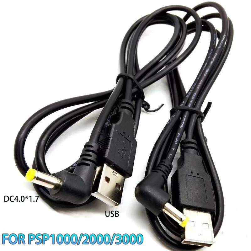 Cltgxdd 80-100cm 5V USB To DC Power Charging Cable Charge Cord 4.0x1.7mm Plug 5V 1A Power Charging Cable For PSP 1000/2000/3000
Cltgxdd 80-100cm 5V USB To DC Power Charging Cable Charge Cord 4.0x1.7mm Plug 5V 1A Power Charging Cable For PSP 1000/2000/3000
