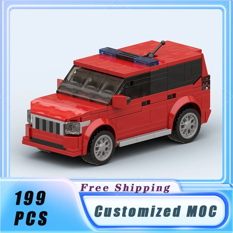 MOC Building Blocks Fire Chief Car Classical City Vehicle Model Bricks Sets Assemble Display Children's Toys Gifts
MOC Building Blocks Fire Chief Car Classical City Vehicle Model Bricks Sets Assemble Display Children's Toys Gifts