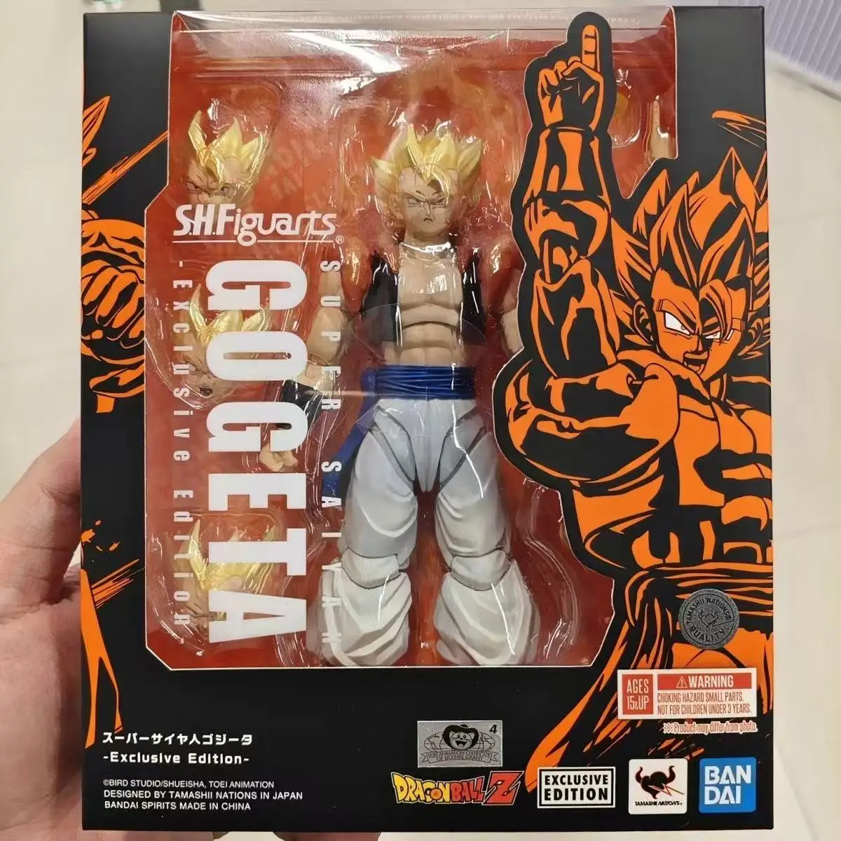 In Stock BANDAI Original BOX S.H.Figuarts Super Saiyan Gogeta-Exclusive Edition SHF Action Figure Model Toy Gift for Kids
In Stock BANDAI Original BOX S.H.Figuarts Super Saiyan Gogeta-Exclusive Edition SHF Action Figure Model Toy Gift for Kids