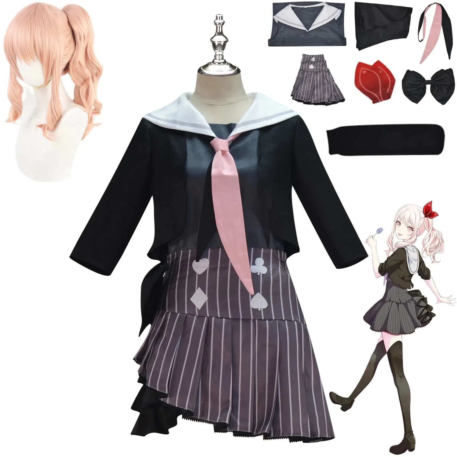 Anime World Plan Color Stage Costume Koyama Rishi Dong Yun Painted Name Cosplay Costume Halloween Costume for Adult Woman
Anime World Plan Color Stage Costume Koyama Rishi Dong Yun Painted Name Cosplay Costume Halloween Costume for Adult Woman