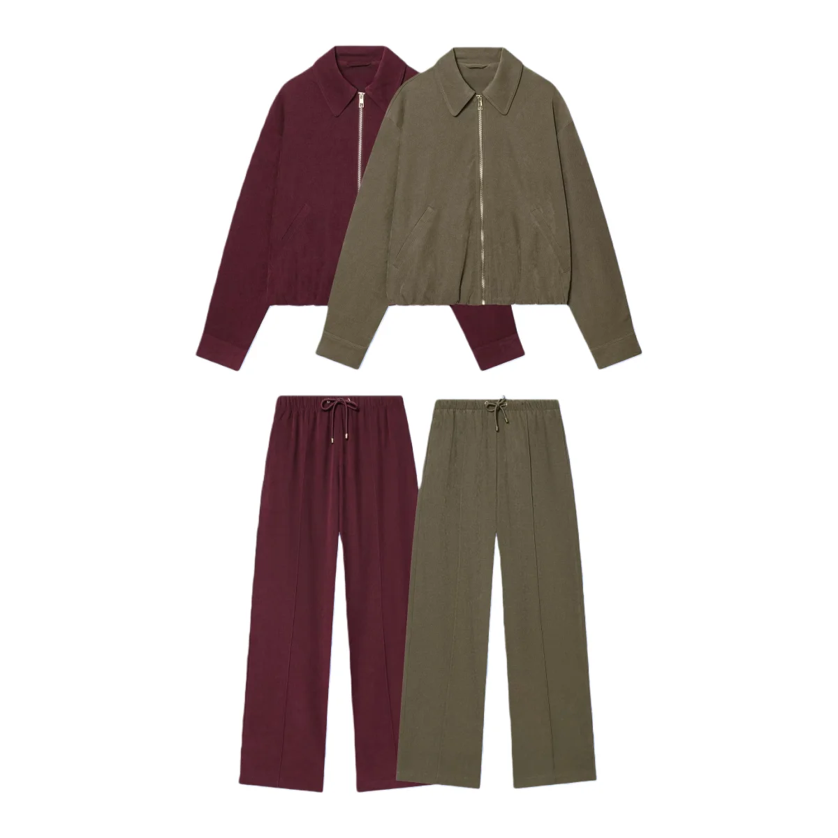 2025 зимняя новая женская повседневная модная простая куртка с длинными рукавами и свободным воротником + брюки с высокой талией
2025 зимняя новая женская повседневная модная простая куртка с длинными рукавами и свободным воротником + брюки с высокой талией